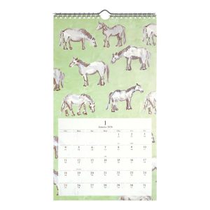MATOKA 2026年 壁掛けカレンダー（日曜始まり）『MEMOIRE｜メモワール（大槻優美）』植物 動物 花（CAL-169）