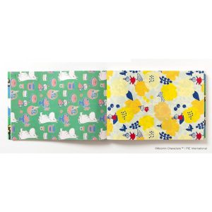 ムーミン 100枚 レターブック ペーパー 紙 デコレーション デコ 素材 百枚 レター book フィンランド キャラクター